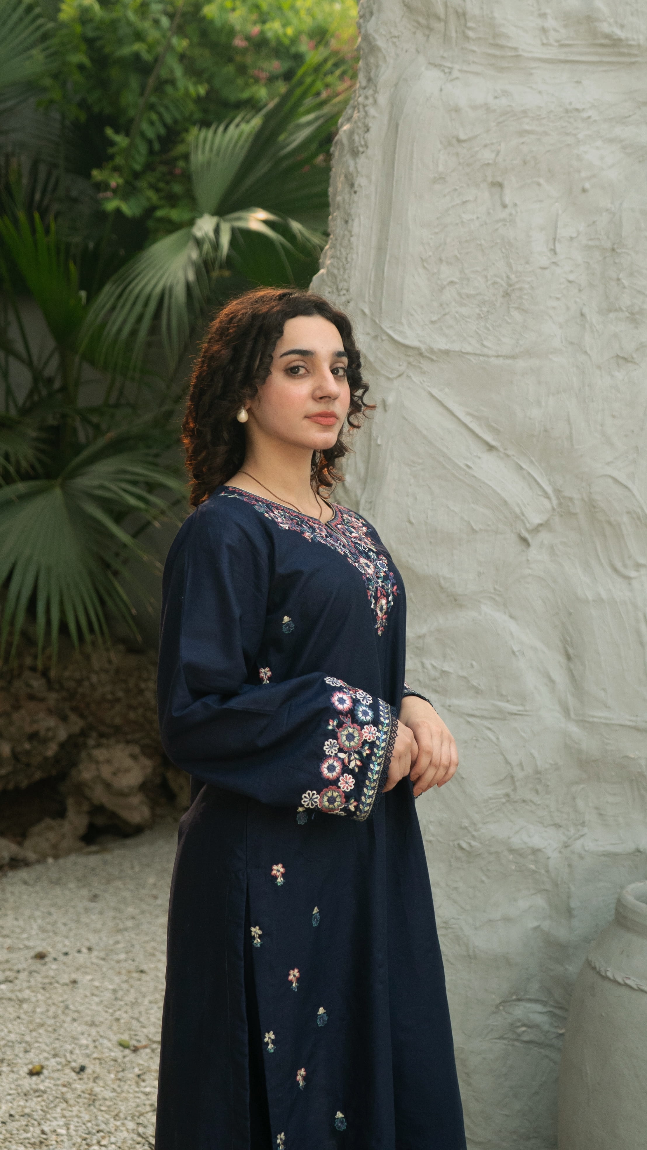 Midnight Navy Resham Co-Ord