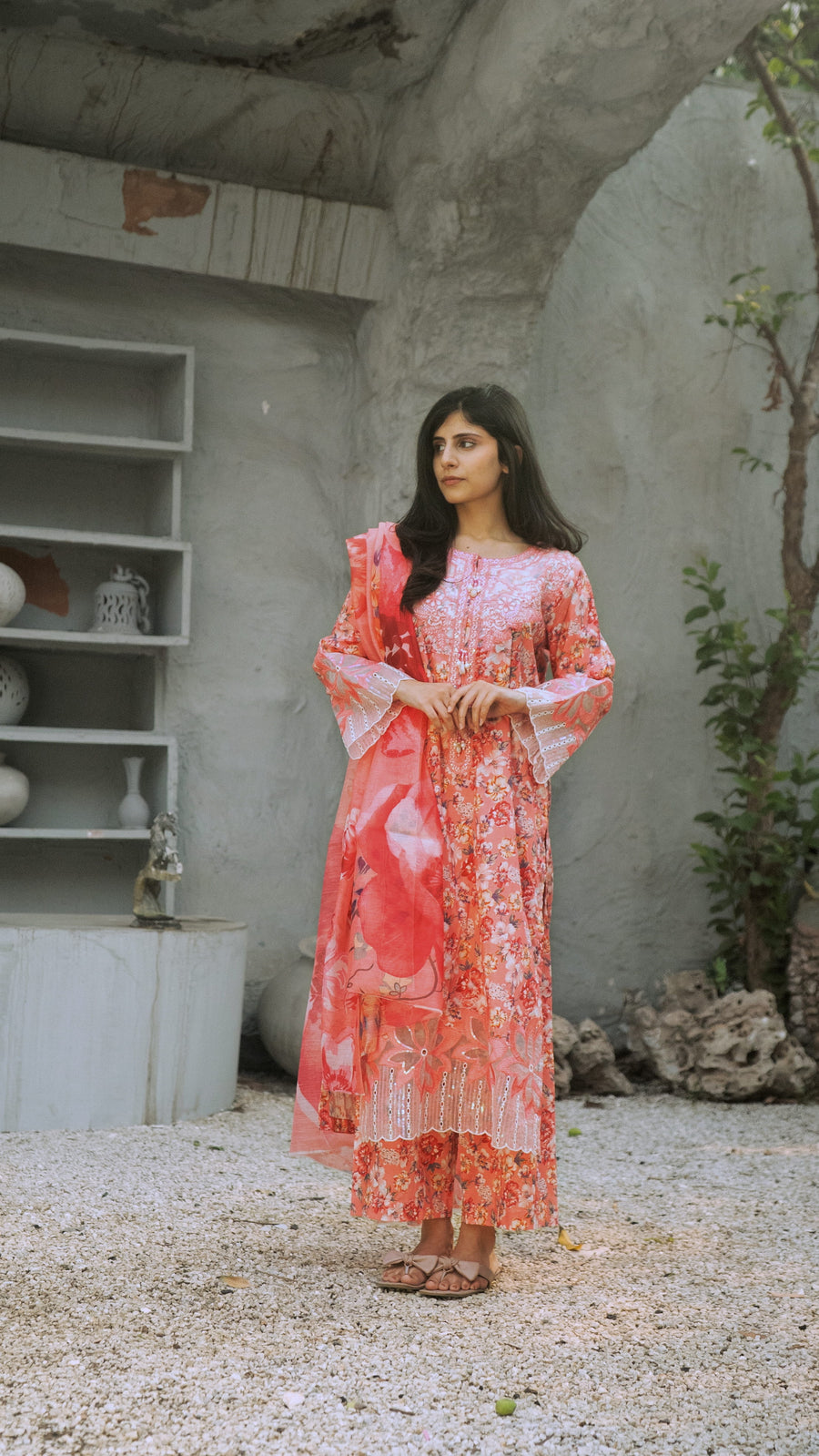 Coral Bloom Festive Ensemble